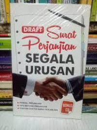 Draft Surat Perjanjian Segala Urusan