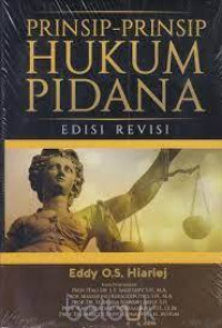 Prinsip-prinsip Hukum Pidana