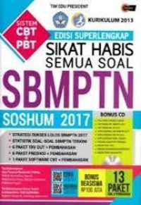 Sikat Habis Semua Soal SBMPTN Soshum 2017