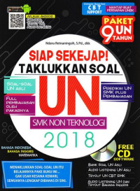 Siap Sekejap! Taklukan Soal UN SMK Non Teknologi 2018